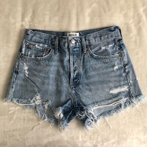 Agolde Vintage Parker Swampmeet Shorts